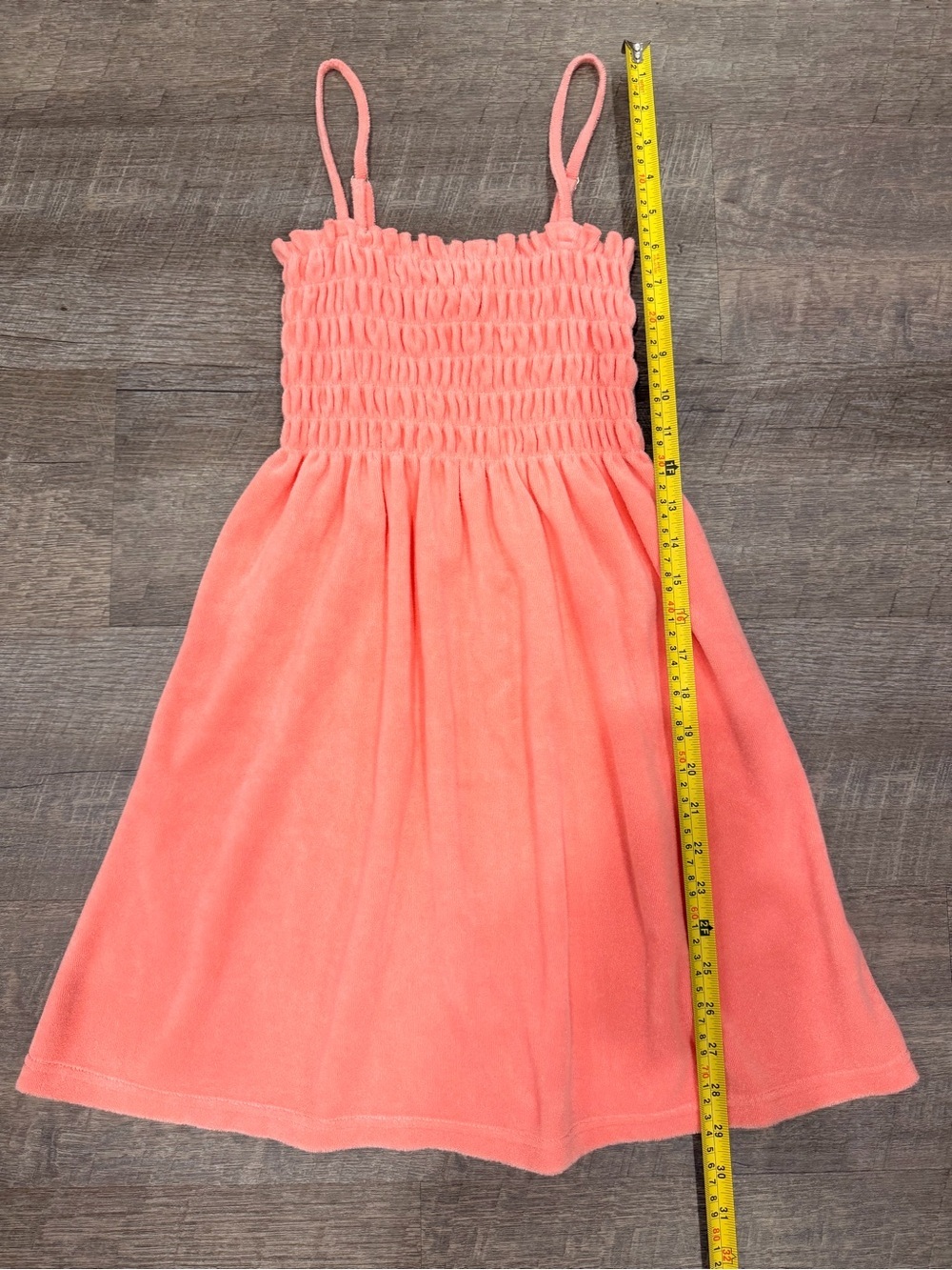 Vintage Y2K Moda International Pink Terry Cloth Swimsuit Cover-Up Babydoll Dress - Picture 6 of 7